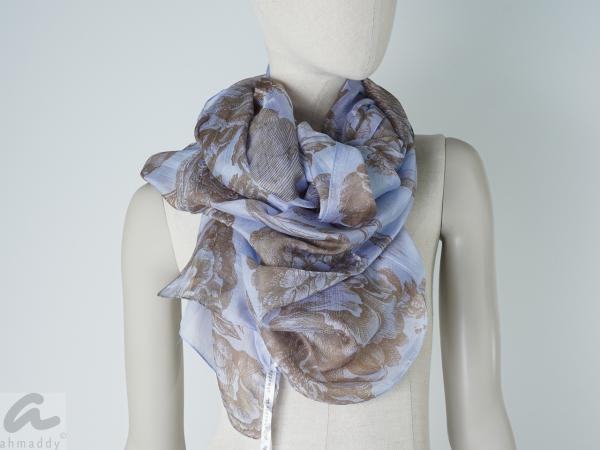 AHMADDY Seiden-Schal flower